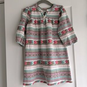 Tea collection 3/4 length sleeve dress 6T